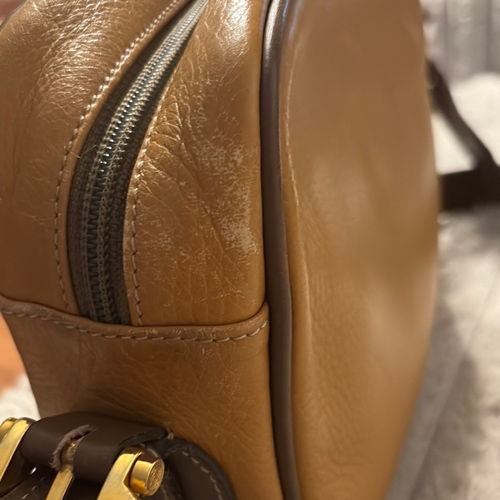 Loewe Tan Leather Shoulder Bag - Picture 5 of 17